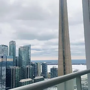  Apartment Executive 2 Beds With Lakeview Cn Tower Rogers Centre Toronto Island Entertainment District Canada
